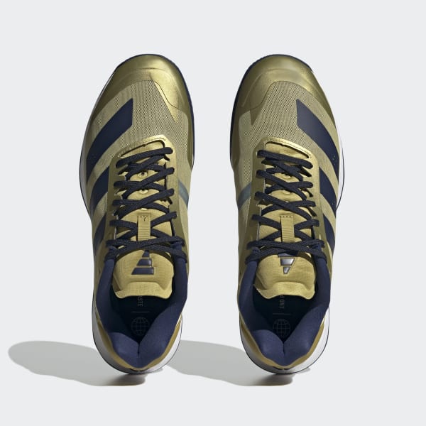 Gold Adizero Fastcourt Shoes