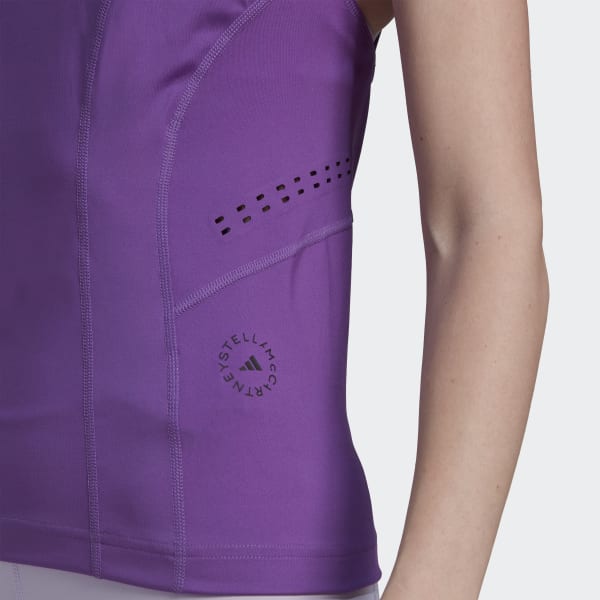 Fioletowy adidas by Stella McCartney TruePurpose Tank Top VB320