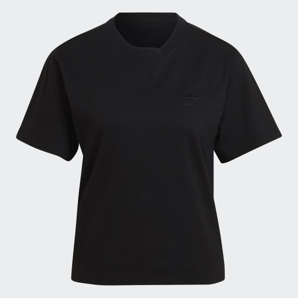 Adidas t best sale shirt zwart