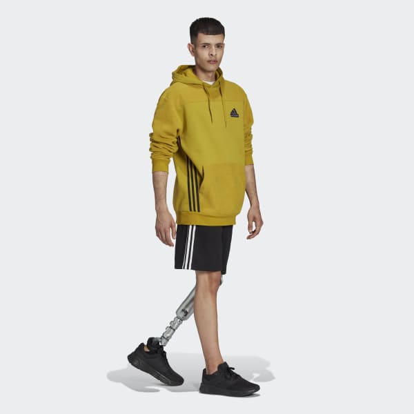 zelená Mikina s kapucňou Essentials Holiday Pack Sherpa