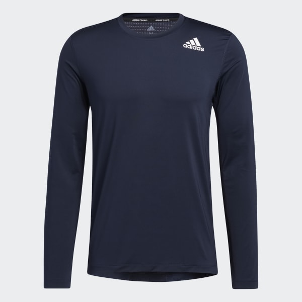 Blue Techfit Fitted Long Sleeve Tee 47890
