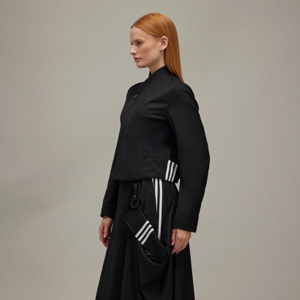 Black Y-3 Refined Wool Blouson