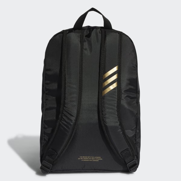 adidas black gold bag