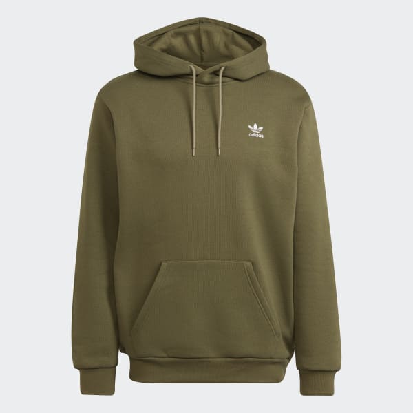 adidas Trefoil Hoodie - Green, Women's Lifestyle