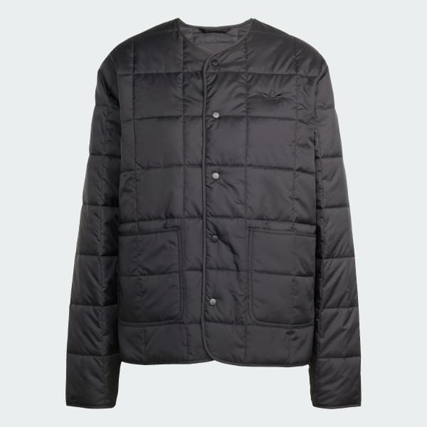 Svart Essentials Quilted Fôr