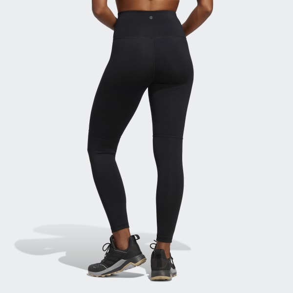 Adidas Womens Leggings Size M Black/Black AD4001