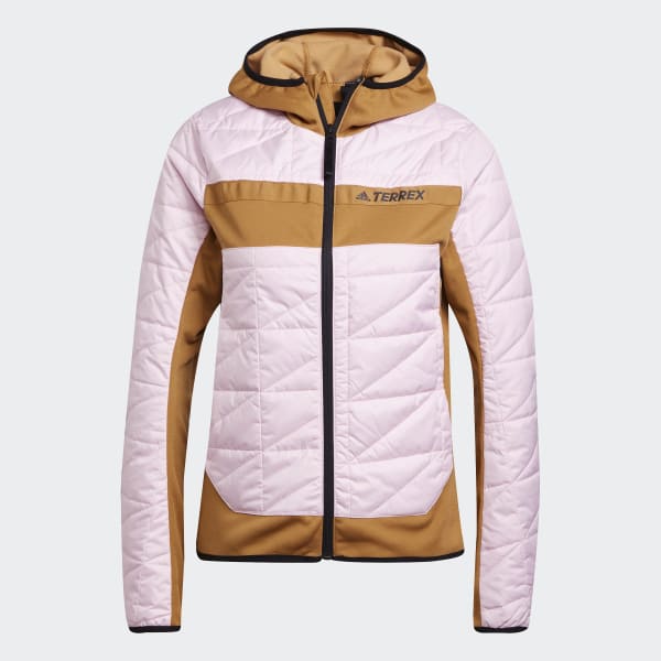 adidas TERREX Multi Primegreen Hybrid Insulated Jacket - Brown