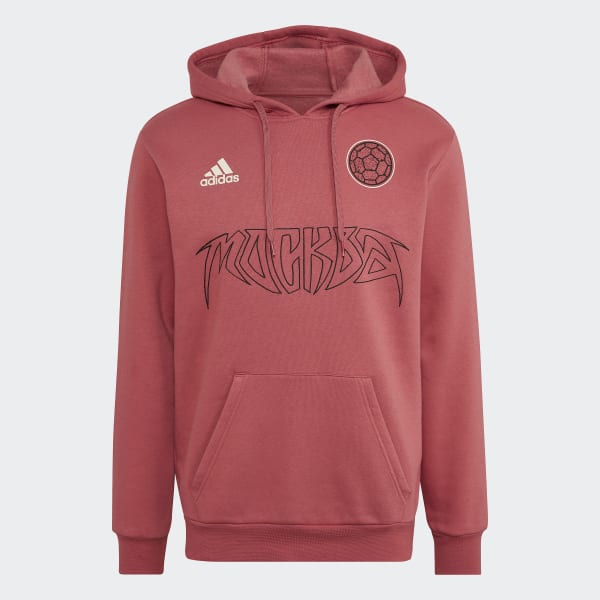 adidas Moscow Graphic Hoodie Red adidas India
