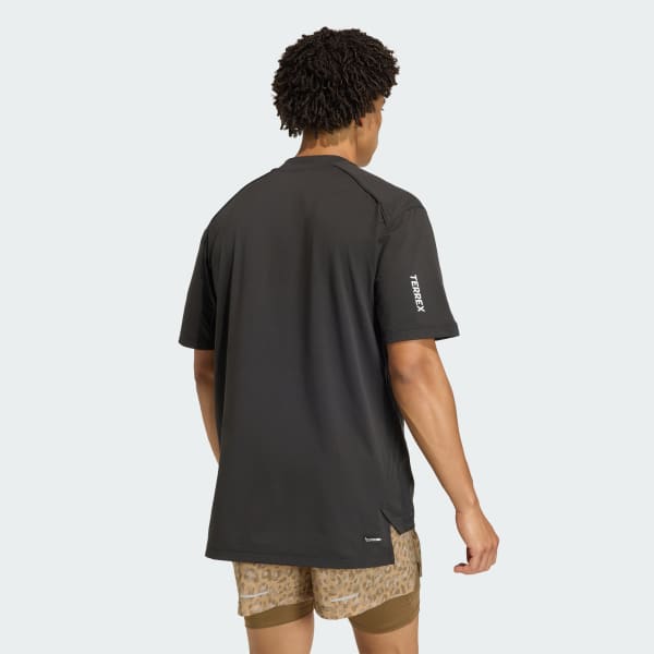 noir T-shirt de trail CLIMACOOL+ Terrex Xploric