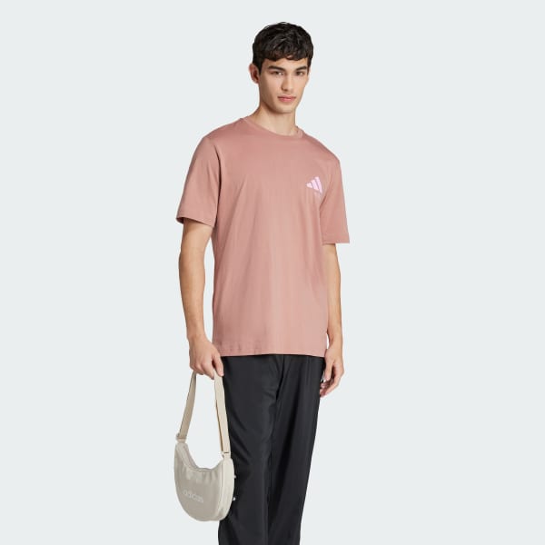 Pink Lounge Verbiage Friends of Sport Graphic Tee