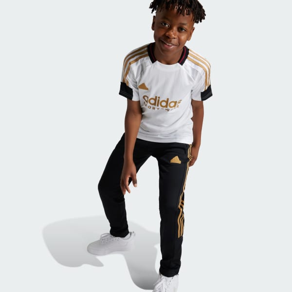 Black Tiro Nations Pack Joggers Kids