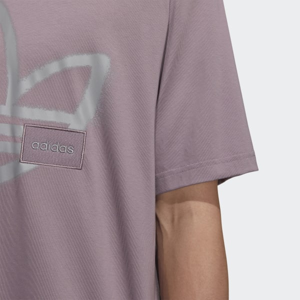 Purple Adicolor Short Sleeve Tee EWL75