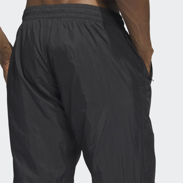 Nero Pantaloni Premium Essentials Crinkle Nylon