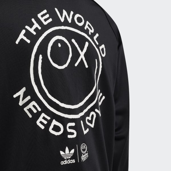 Nero Track jacket adidas Originals x André Saraiva QD737