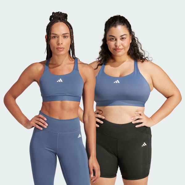 adidas Top Deportivo TLRDREACT Training Soporte Alto Azul adidas Mexico
