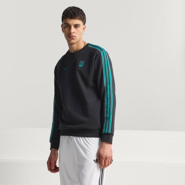 Sort Liverpool FC Terrace Icons Sweatshirt