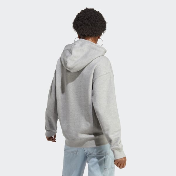 Grey Trefoil Hoodie