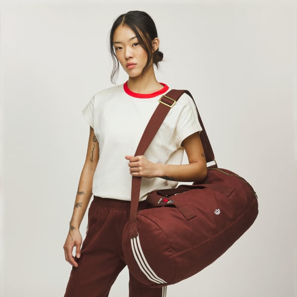 Brązowy TORBA SPORTOWA CLOT BARREL BY EDISON CHEN