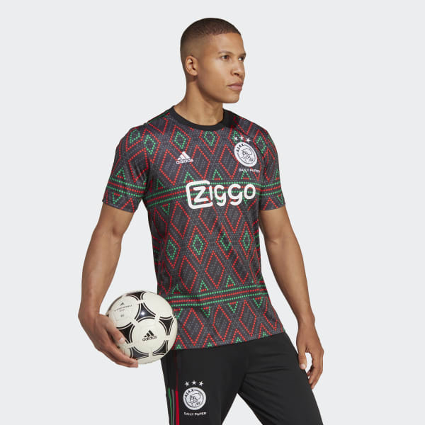 Black Ajax Amsterdam x Daily Paper Pre-Match Jersey TY894