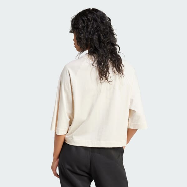 White Premium Essentials Oversized Tee