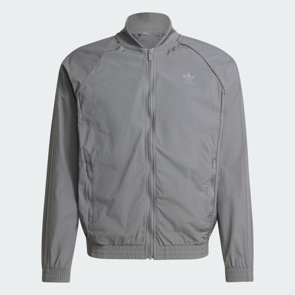Gris Veste de survêtement tissée SST