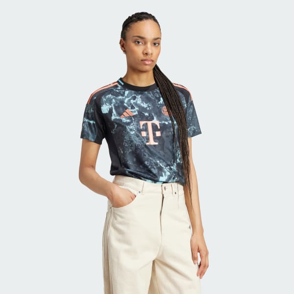 Zwart FC Bayern München 24/25 Uitshirt