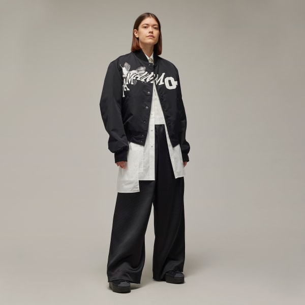 Y-3 Wide Leg Tech Seersucker Pants - Black | Free Shipping Y-3 Wide Leg Tech Seersucker Pants - Black | Free Shipping