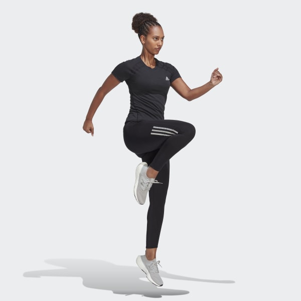 Svart X-City Running T-skjorte DM604