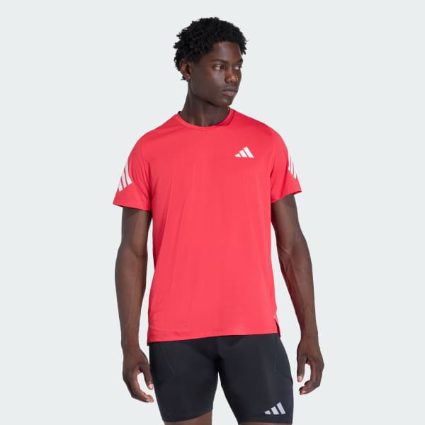 rouge T-shirt adi365 Climacool