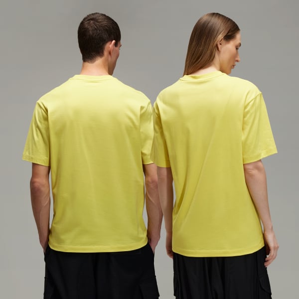 Yellow Y-3 Regular Short Sleeve Tee