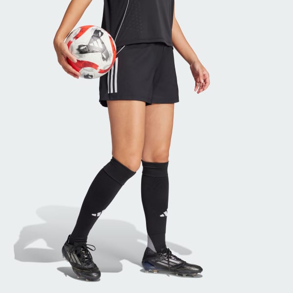 Black Tiro 25 Competition Short-Length Match Shorts