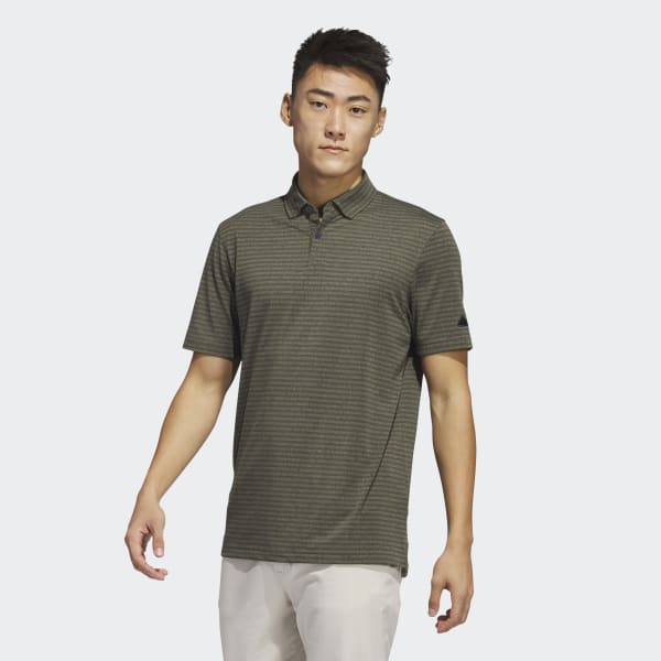adidas Go-To Striped Golf Polo Shirt - Blue | adidas Australia