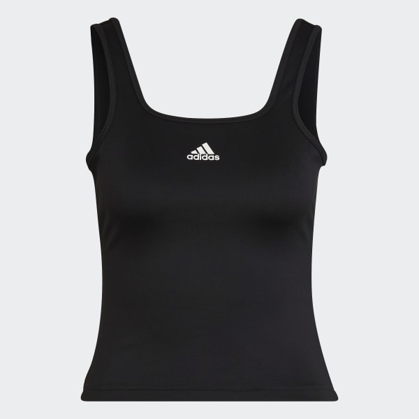Negro Camiseta sin Mangas de Entrenamiento Hyperglam AEROREADY EVH04