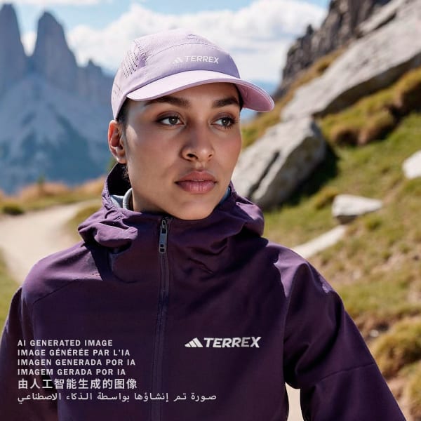 Violeta Gorra Terrex Climacool 5-Panel Solid