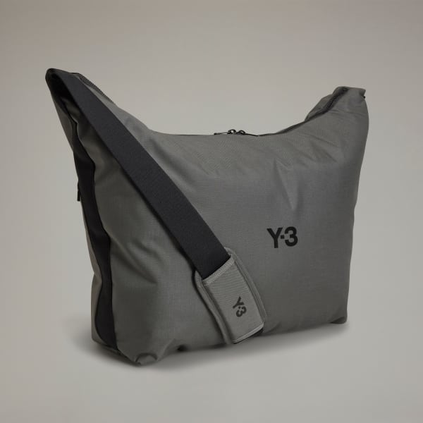 adidas Y-3 Large Crossbody Bag - Grey | adidas Singapore