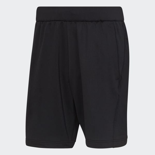 Negro Shorts de Entrenamiento Yoga SV991