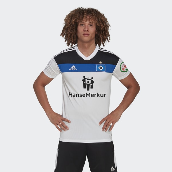 biela Dres Hamburger SV 22/23 Home