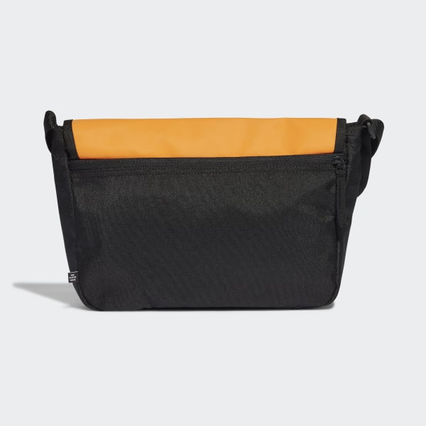 adidas Adicolor Archive Messenger Bag Small Orange adidas UK