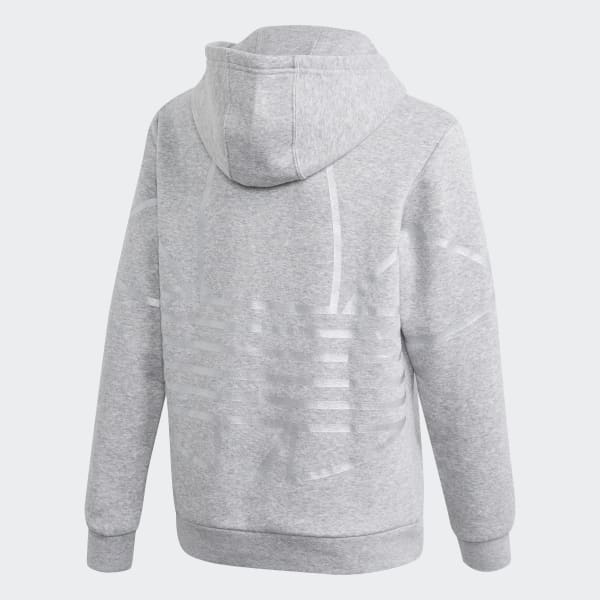 grey adidas hoodie junior