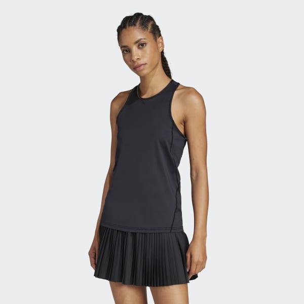 adidas Club Tennis Climacool Tank Top - Black | Free