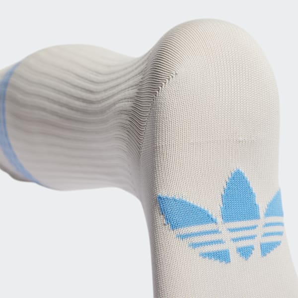 Grey Blue Version High Socks WM049