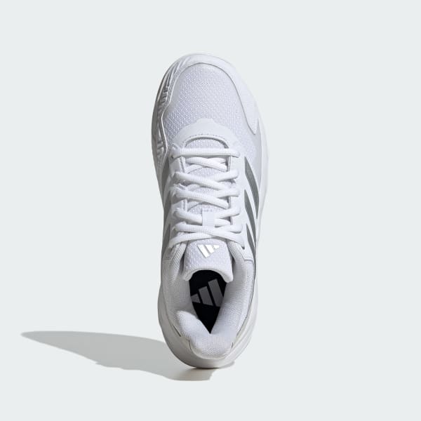 Wit Courtjam Control 3 Clay Tennisschoenen
