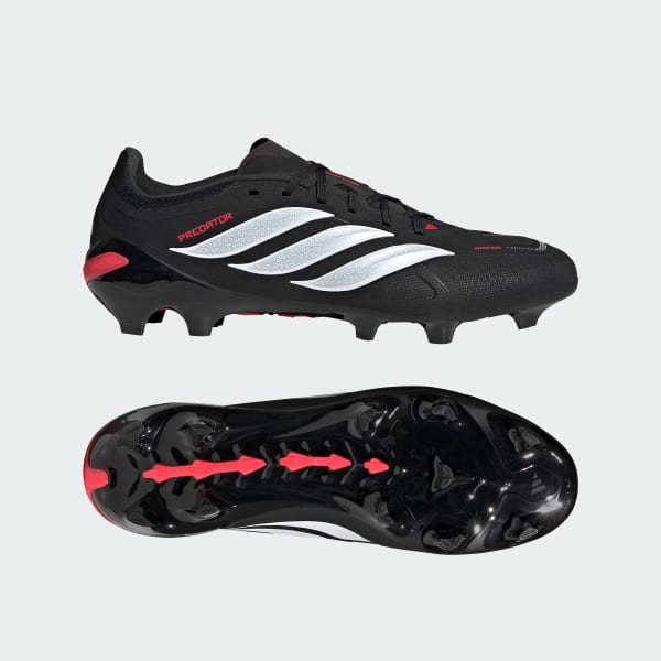 Zwart Predator League Firm Ground Voetbalschoenen