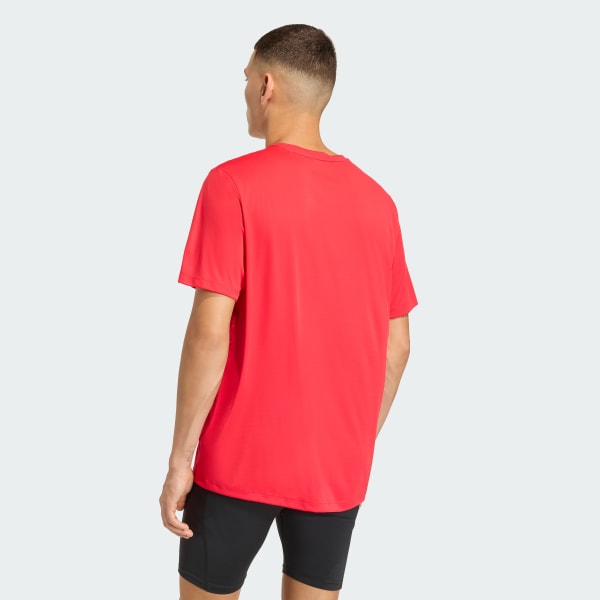 Vermelho Camiseta adi365 Running Essentials