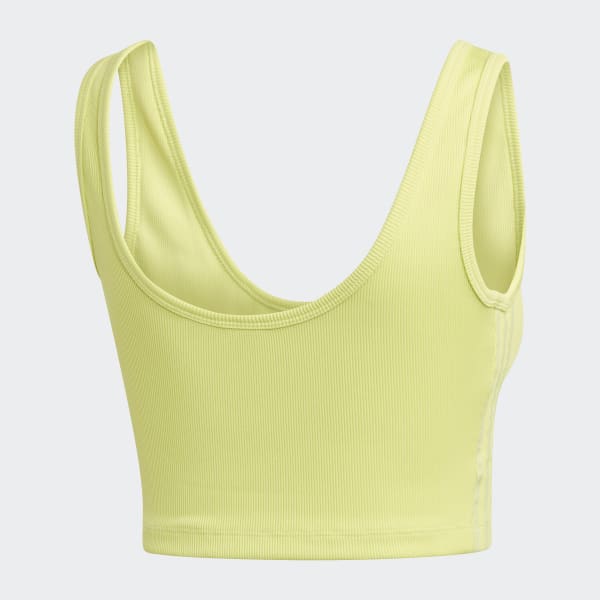 yellow adidas tank top