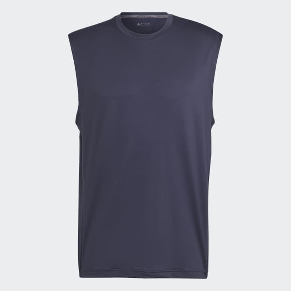 Adidas sleeveless t shirt india store