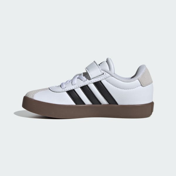 Adidas VL Court 3.0 Skateboarding Shoes Kids White 2 Kids Originals Shoes