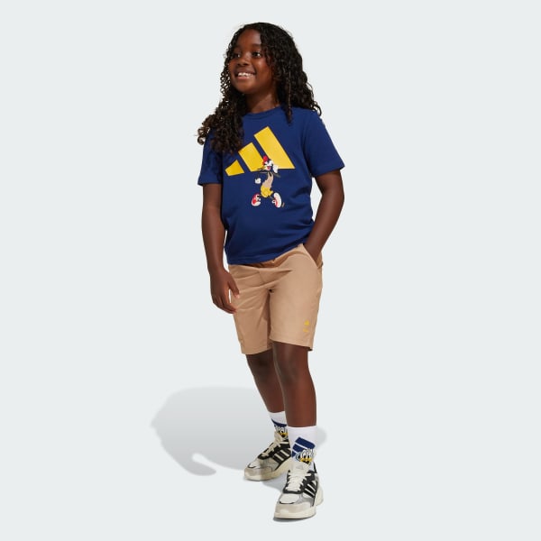 Blue ADIDAS DISNEY MICKEY MOUSE T-SHIRT SET