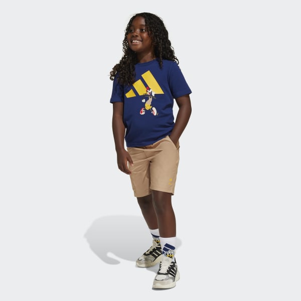 CONJUNTO CAMISETA ADIDAS DISNEY MICKEY MOUSE - Azul adidas