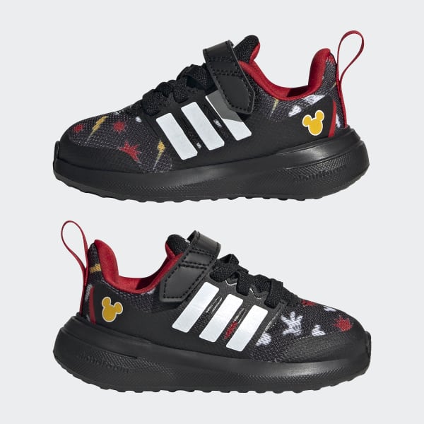 adidas Zapatillas adidas x 2.0 Mickey Cloudfoam Tira Ajustable y Cordones - Negro | adidas Argentina